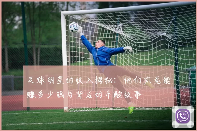 足球明星的收入揭秘：他们究竟能赚多少钱与背后的辛酸故事