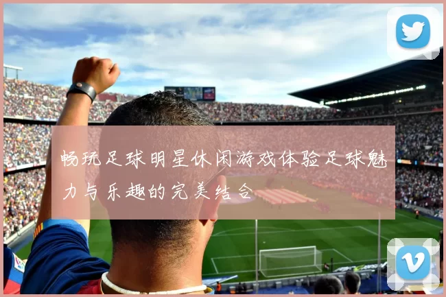畅玩足球明星休闲游戏体验足球魅力与乐趣的完美结合